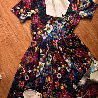 Lularoe Alice in Wonderland Dress - image 1