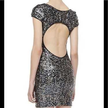 Dress the Population Sequin Backless Dress