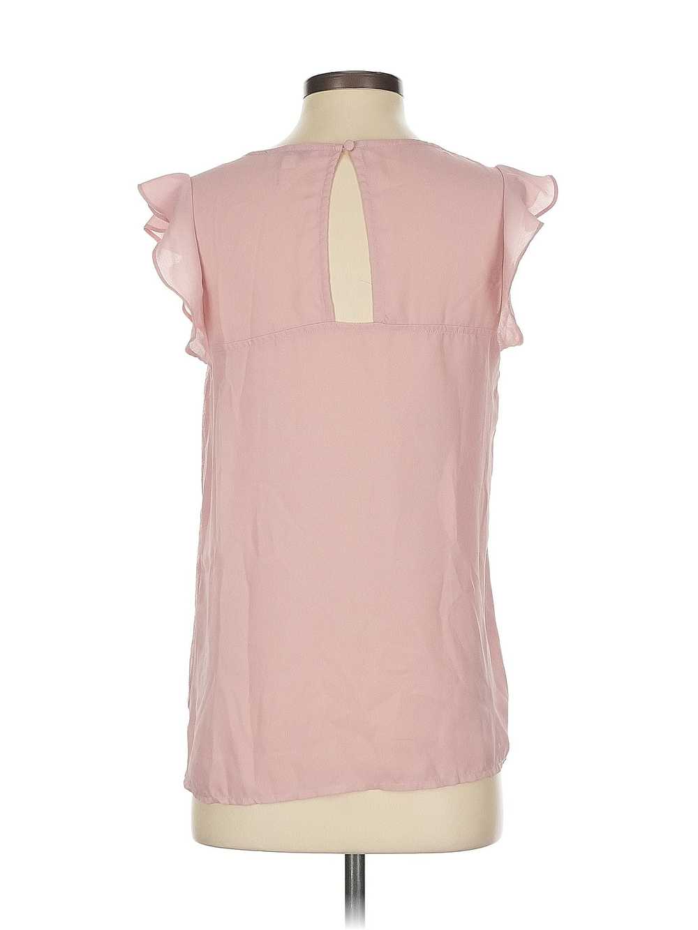 Andree by UNIT Women Pink Sleeveless T-Shirt S - image 2