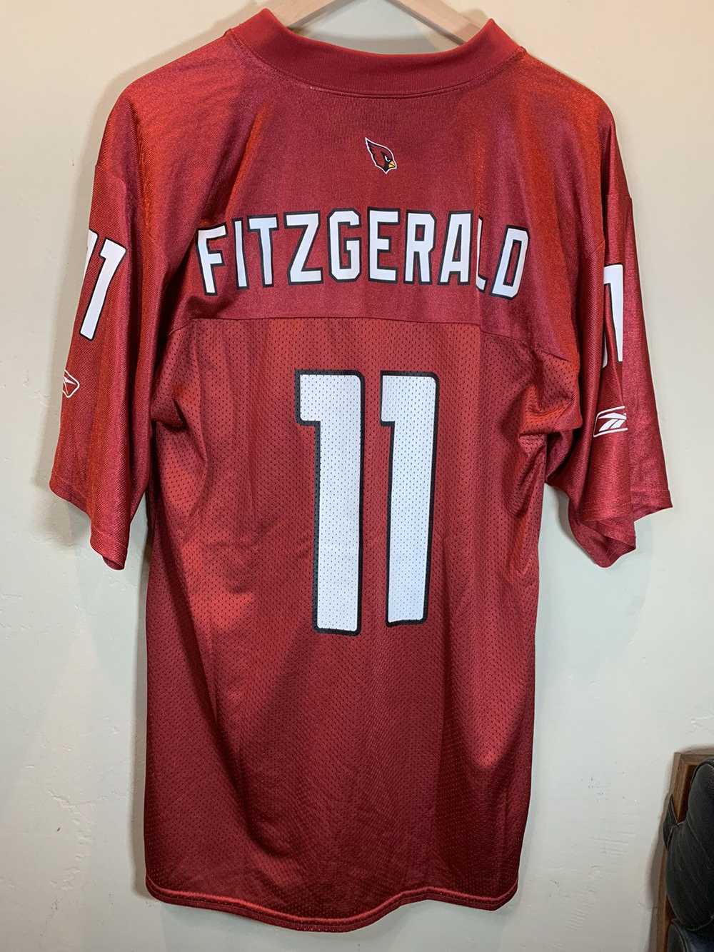 Jersey × NFL × Reebok *RARE* Larry Fitzgerald #11… - image 2