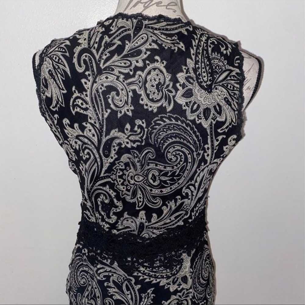 White House Black Market Vintage Silk Dress - image 6