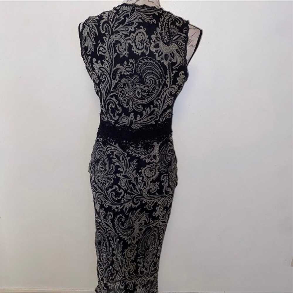 White House Black Market Vintage Silk Dress - image 7