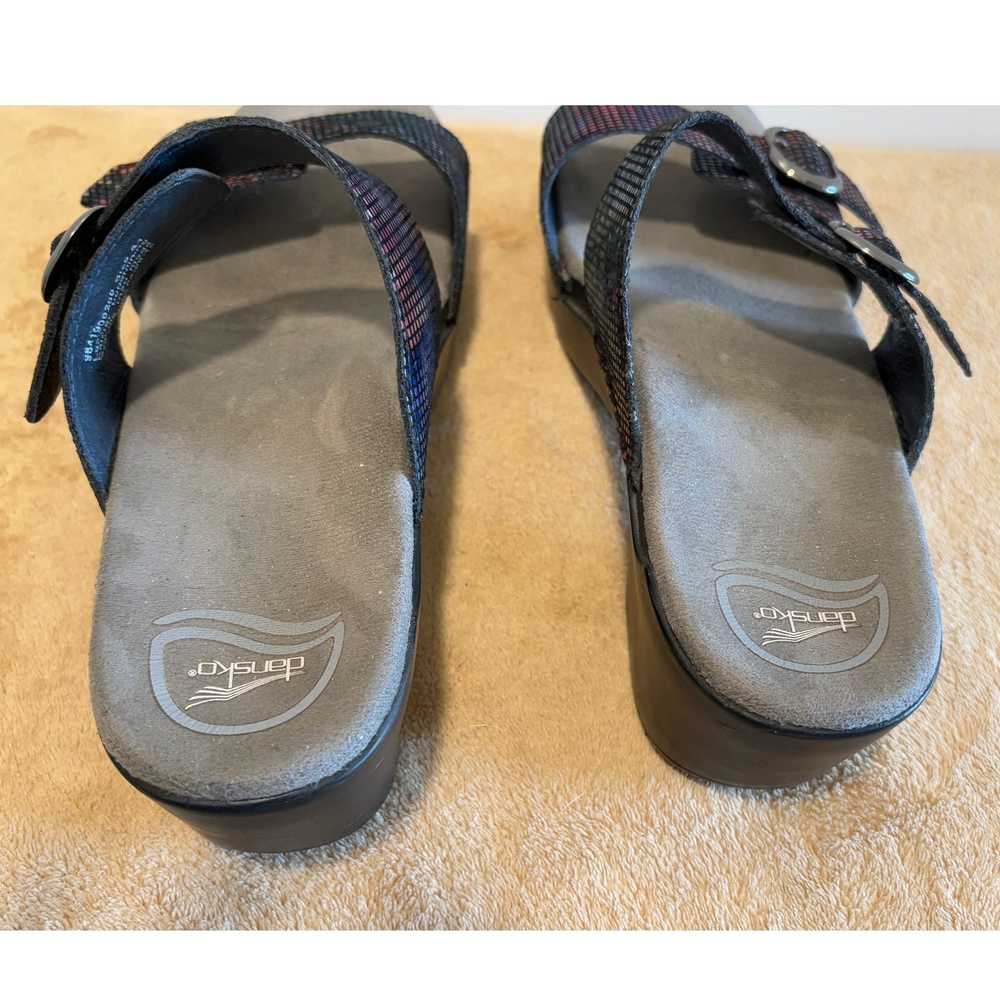 Dansko Sophie Two Strap Sandal Stained Glass Patt… - image 4