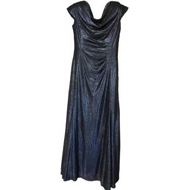 Tahari Author S Levine Size 12 Metallic Black & B… - image 1