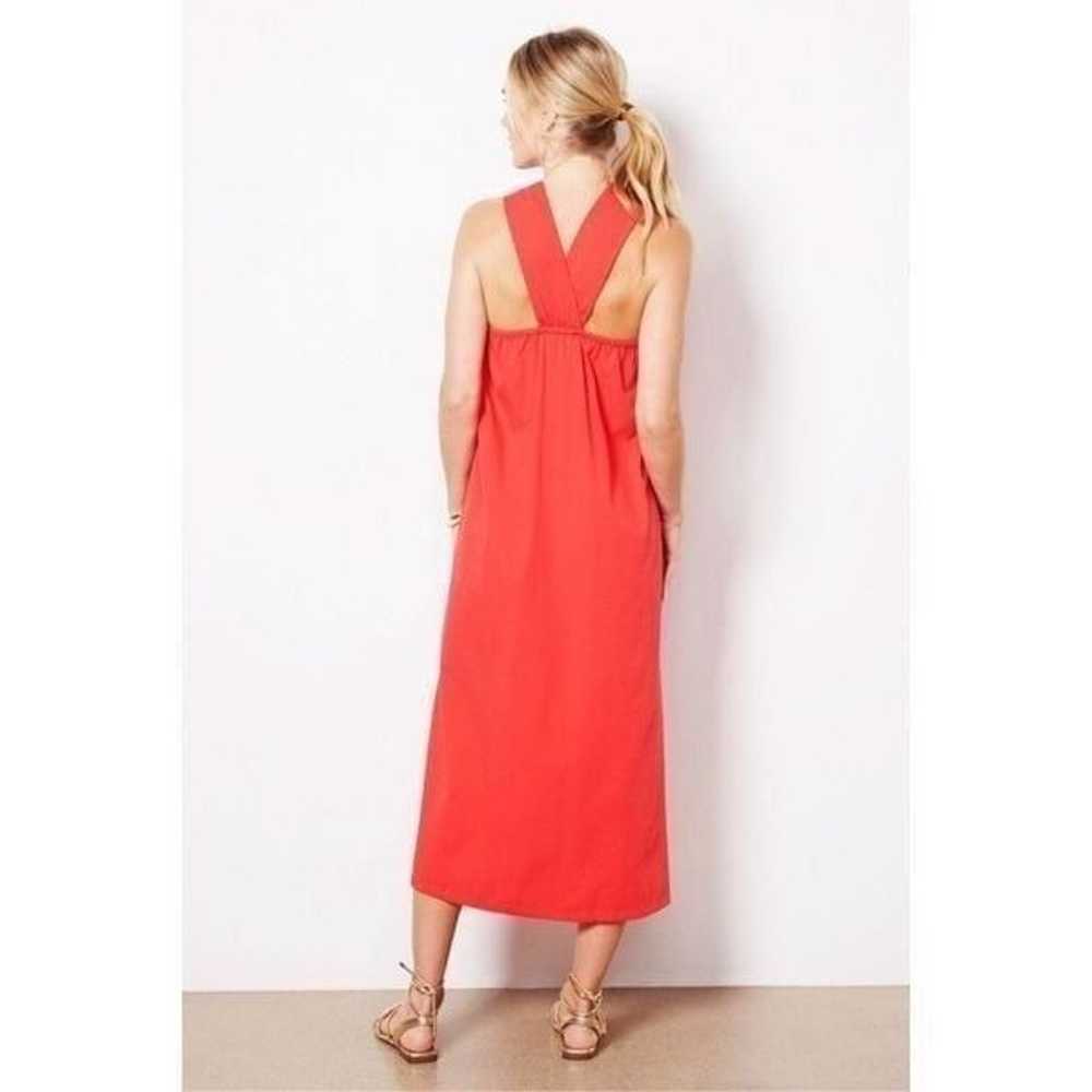 Faherty Bay Twist Seersucker Dress Size Small Cor… - image 3