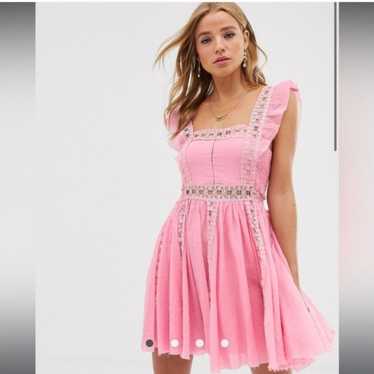 Free People Verona dress in Pink size Small