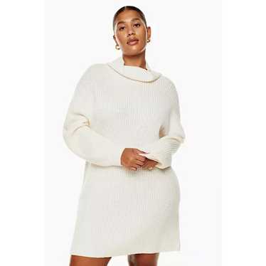 Aritzia Wilfred Montpellier Sweater Dress Light Bi