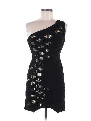 Herve Leger Women Black Cocktail Dress M