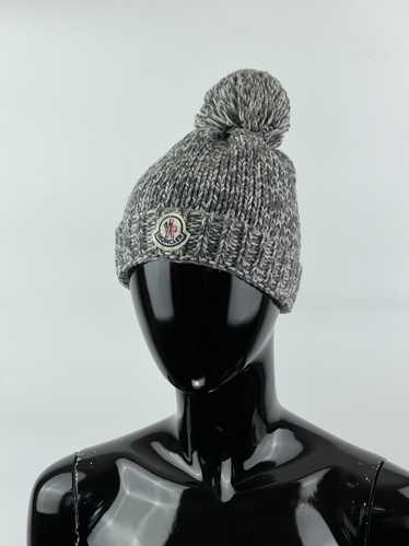 Moncler Moncler Wool/Acrylic Knit Pom Pom Beanie H