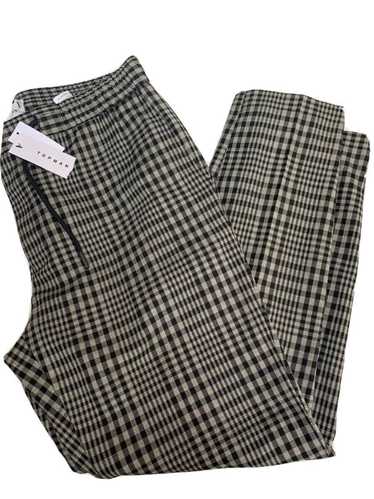 TOPMAN TROUSERS 36 W 32 L CHECKED Formal NEW BNWT 