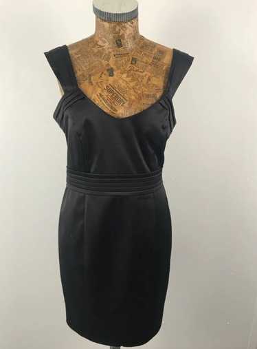 OCCASION DUNNES DRESS 14 BLACK BODYCON Formal Summ