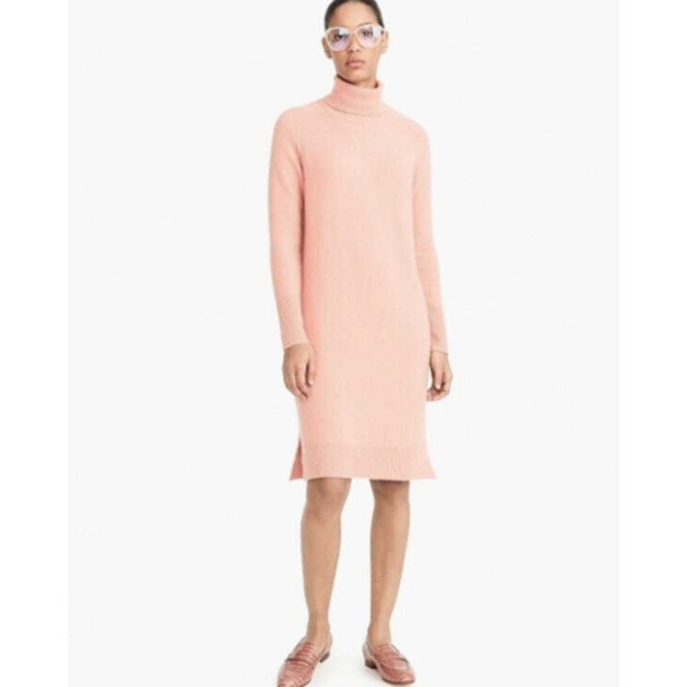 J. Crew Womens Cozy Yarn Turtleneck Sweater Dress… - image 3