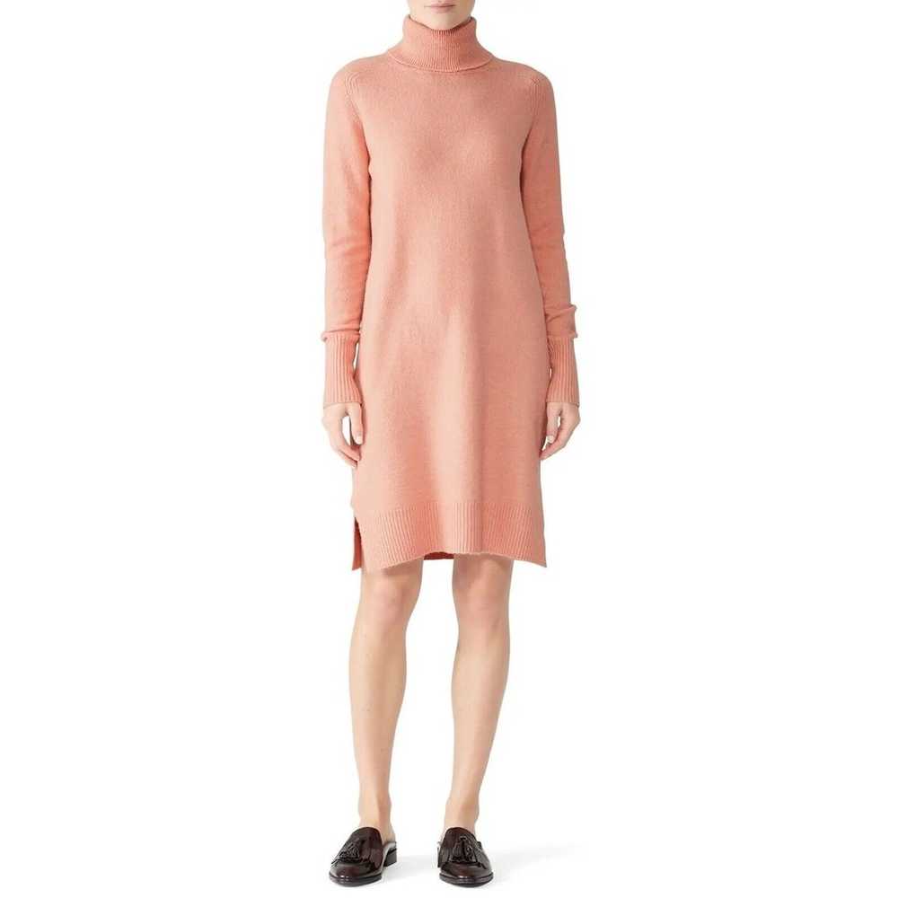 J. Crew Womens Cozy Yarn Turtleneck Sweater Dress… - image 5