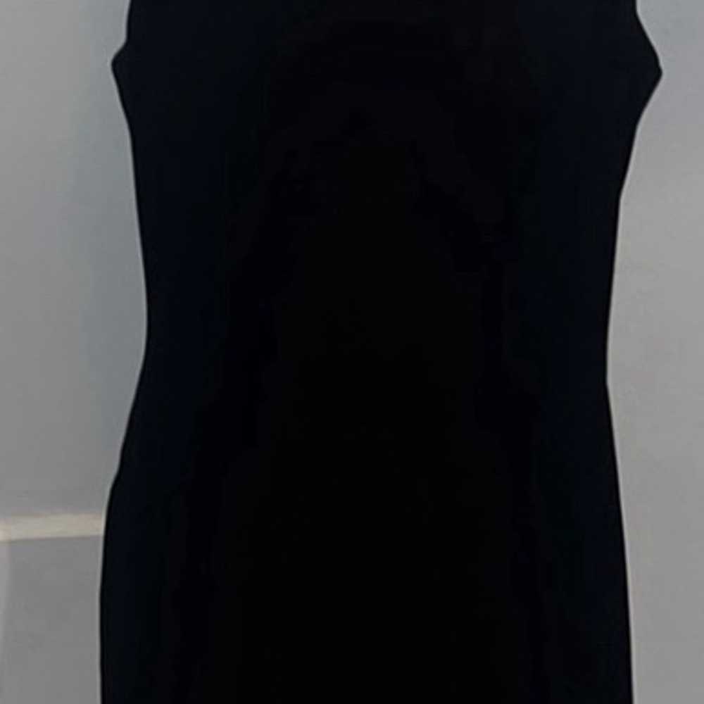 CDC black sleeveless sheath dress - image 1