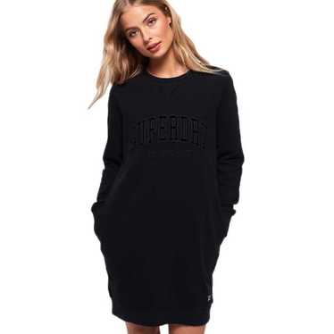 Superdry Tonal Sweat Short Sweater Dress size Med… - image 1