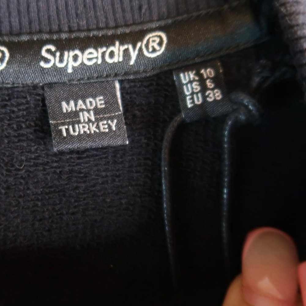 Superdry Tonal Sweat Short Sweater Dress size Med… - image 6