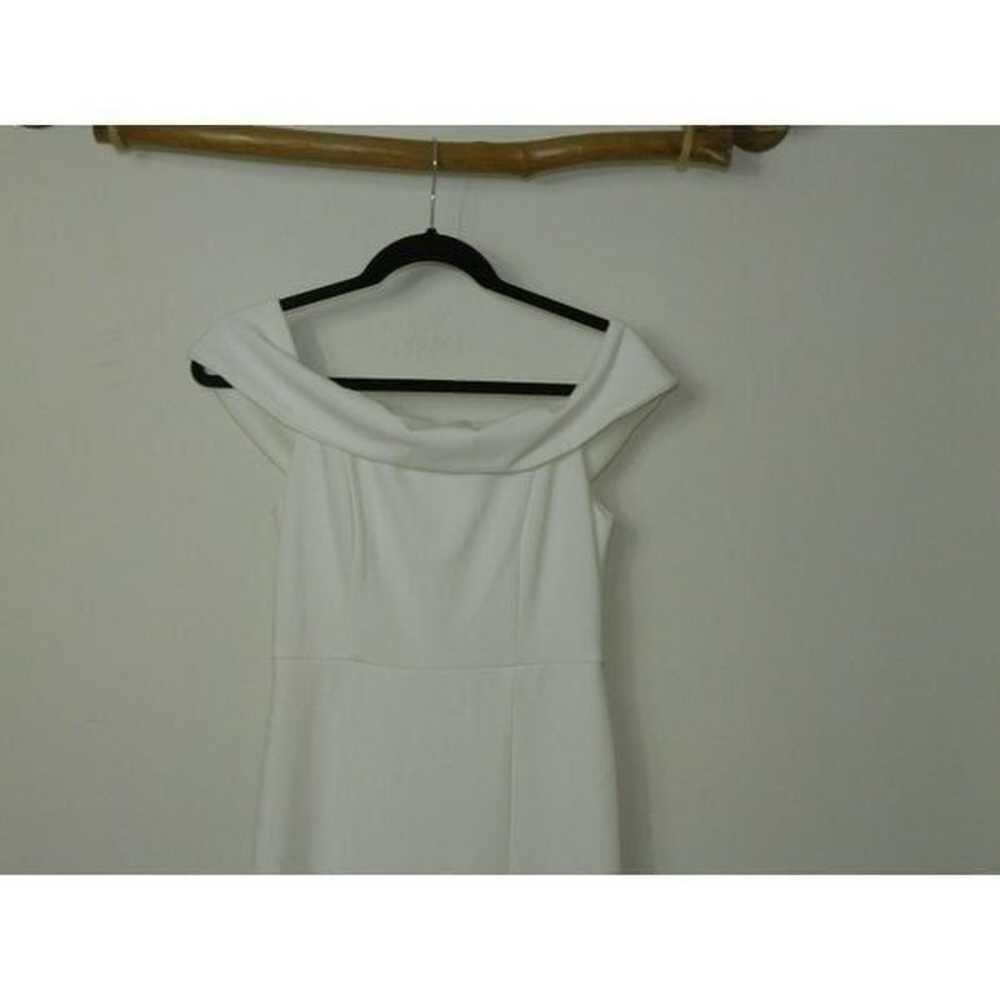 Lulu’s Dress Song of Love White Off-the-Shoulder … - image 6