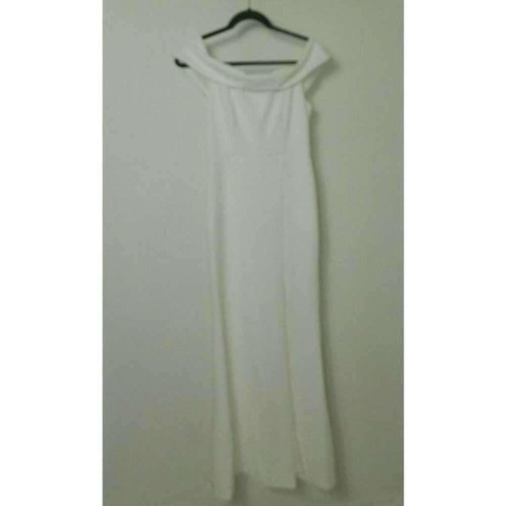 Lulu’s Dress Song of Love White Off-the-Shoulder … - image 9