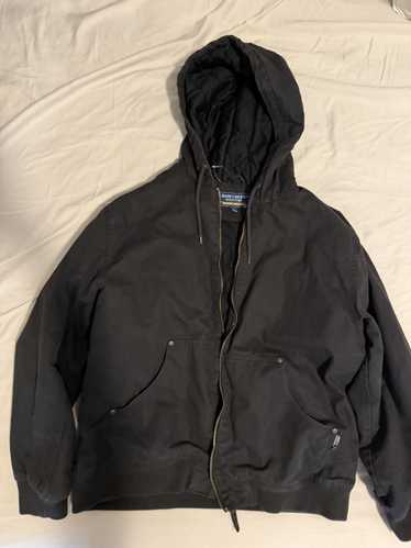 Carhartt Black hooded workwear jacket