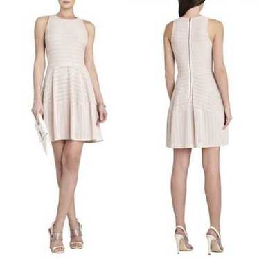 BCBGMaxAzria Cassandra White Eyelet A-line Dress