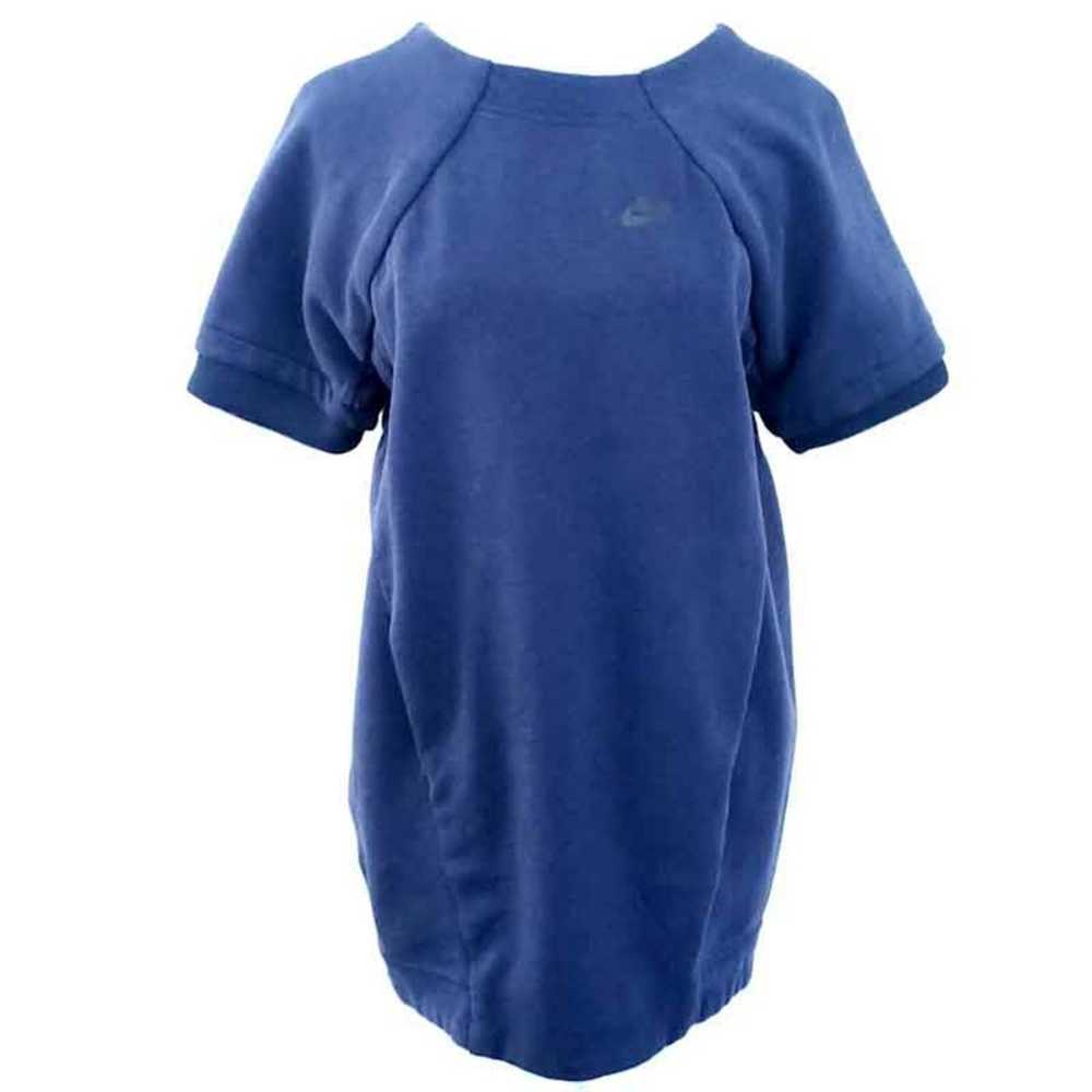 Nike Tech Fleece Dress Blue Small Raglan Sleeve W… - image 2