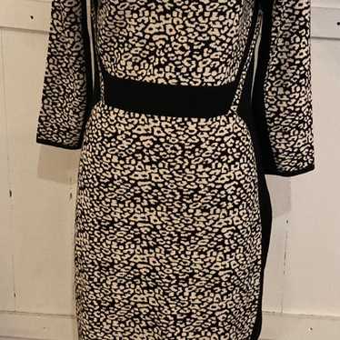 Gabby skye animal print dress large - image 1