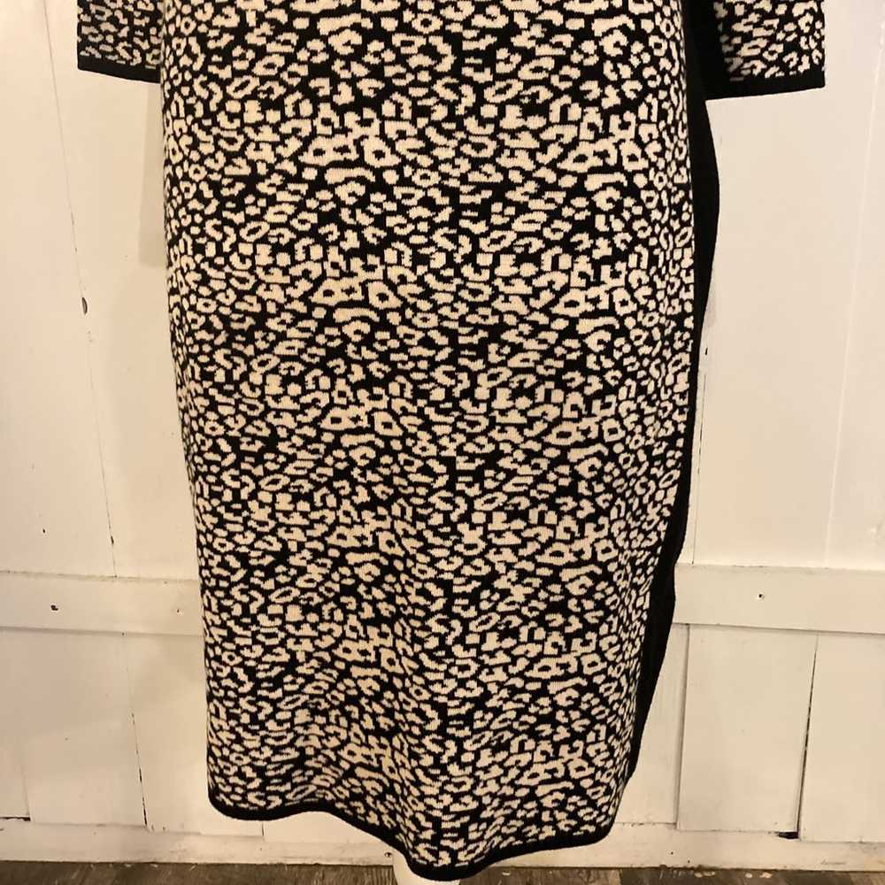 Gabby skye animal print dress large - image 4