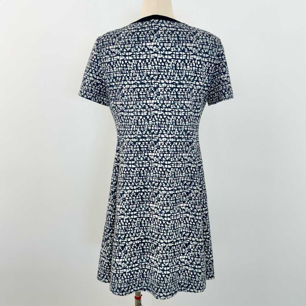 Tory Burch Geometric Print Zip Front Mini Dress P… - image 7