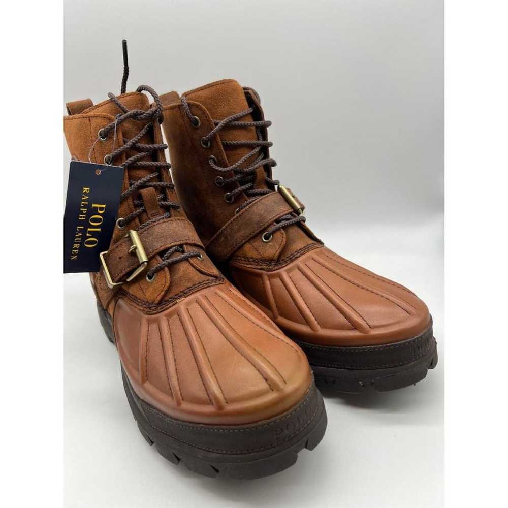 Polo Ralph Lauren Leather boots - image 10