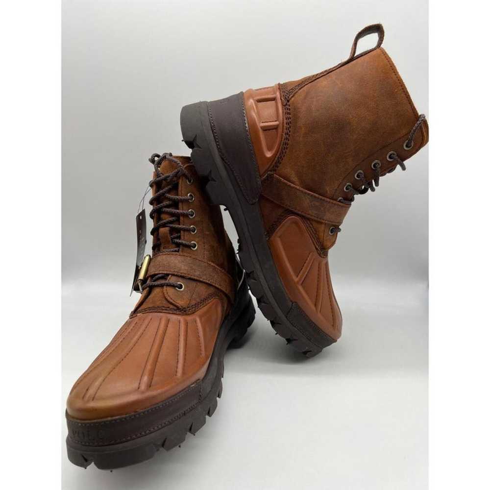 Polo Ralph Lauren Leather boots - image 3