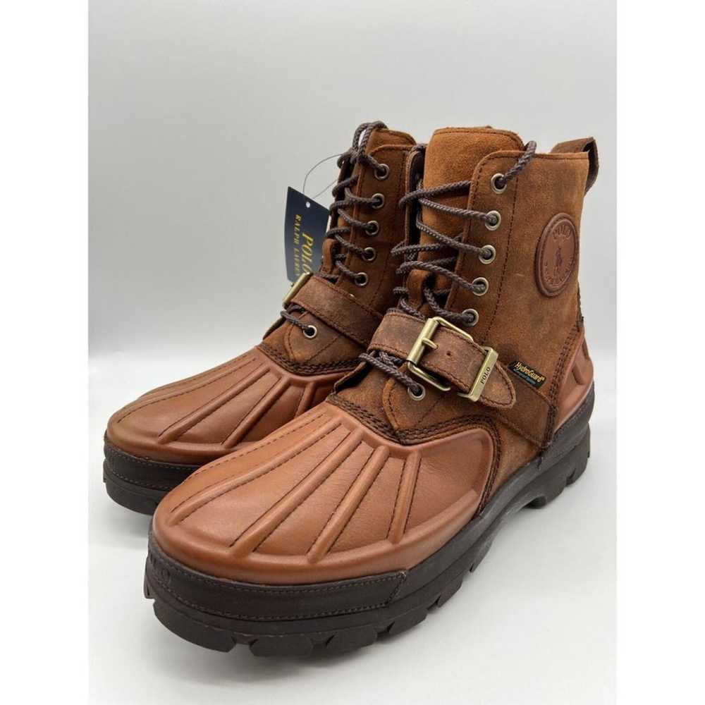 Polo Ralph Lauren Leather boots - image 8