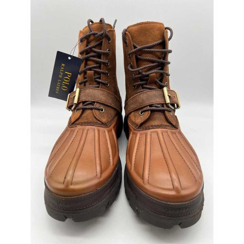 Polo Ralph Lauren Leather boots - image 9