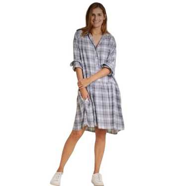 Grayson changemaker plaid flannel shirt dress