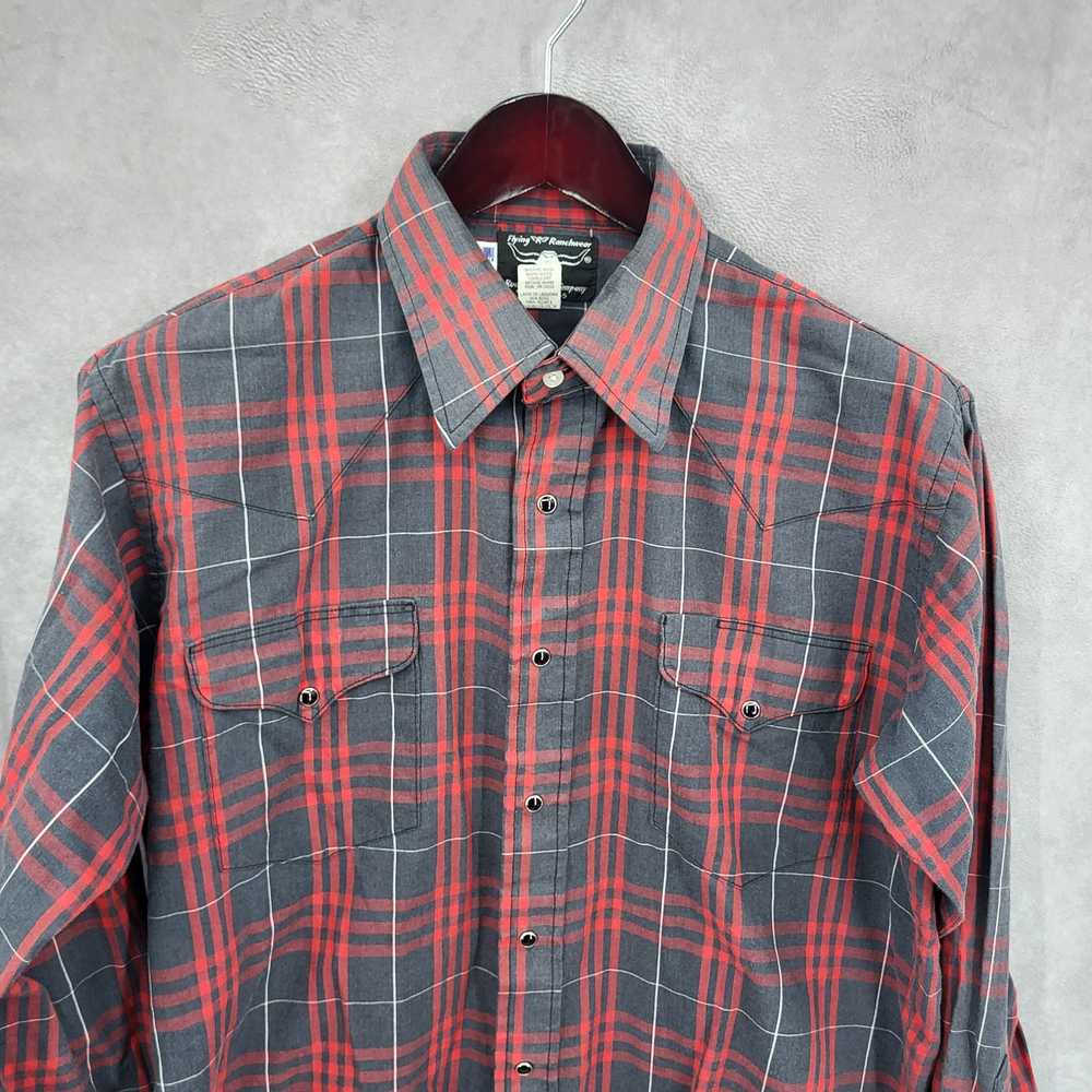 Flying R Ranchwear Western Shirt Mens 16.5 / 34 X… - image 3