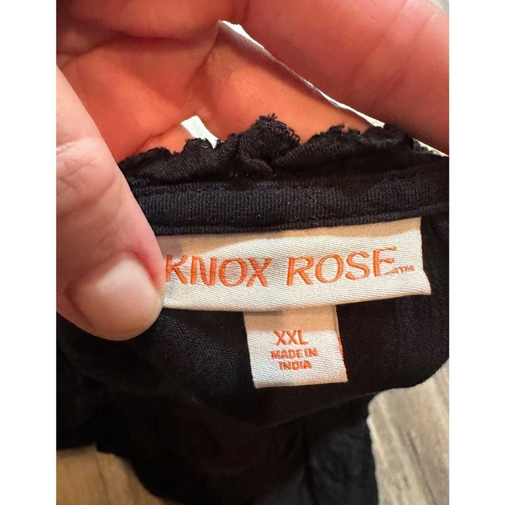 Knox Rose A-Line Black XXL Target Pockets Lace Fl… - image 6