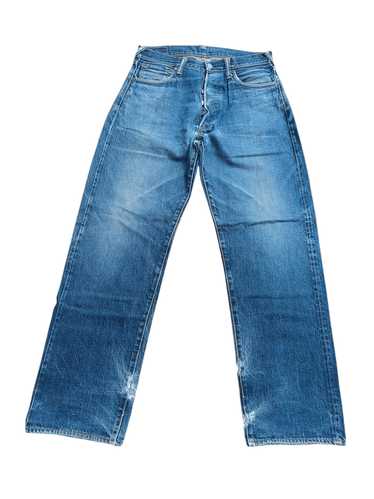 Samurai S510XX 21OZ (three months, no washes), Evisu redline