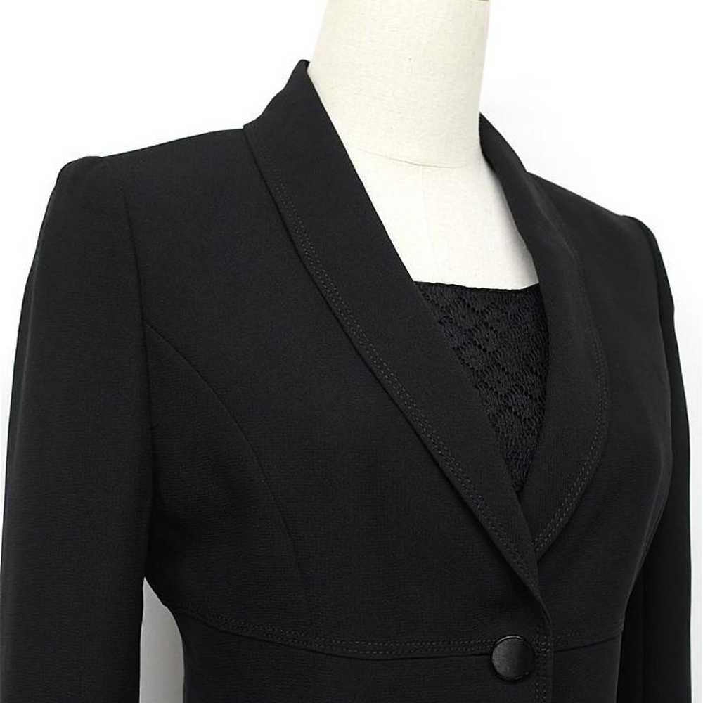 I427/ Like New NUIT Set-Up Ensemble Suit 7 Black … - image 2