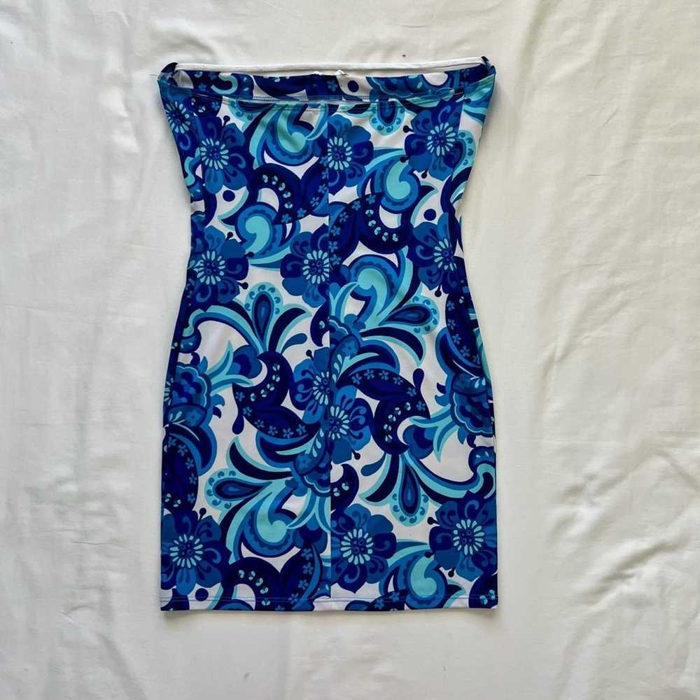 Vintage 90’s Halter Neck Mini Dress - image 4