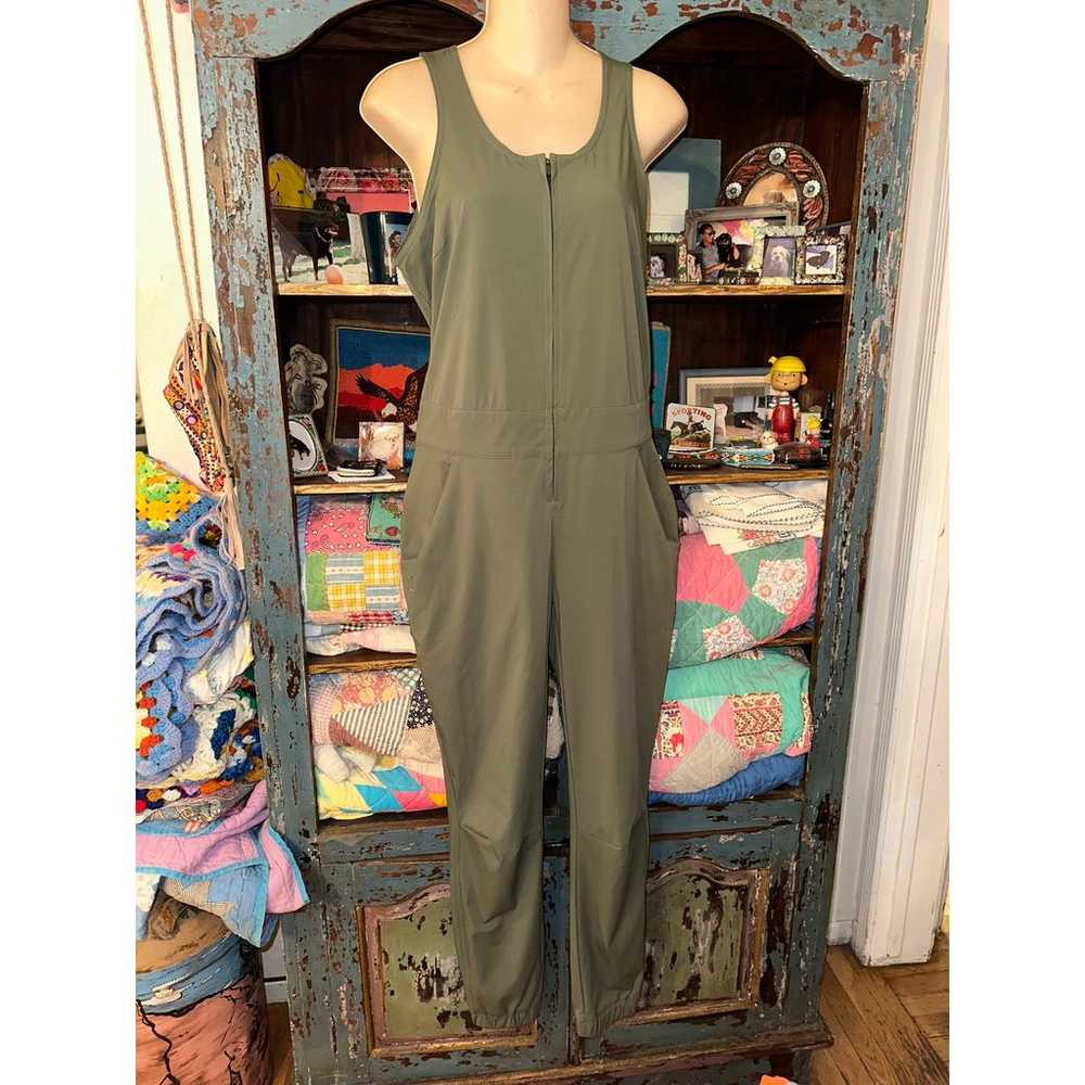 SPYDER SHIFT JUMPSUIT OLIVE THYME GREEN S - image 10