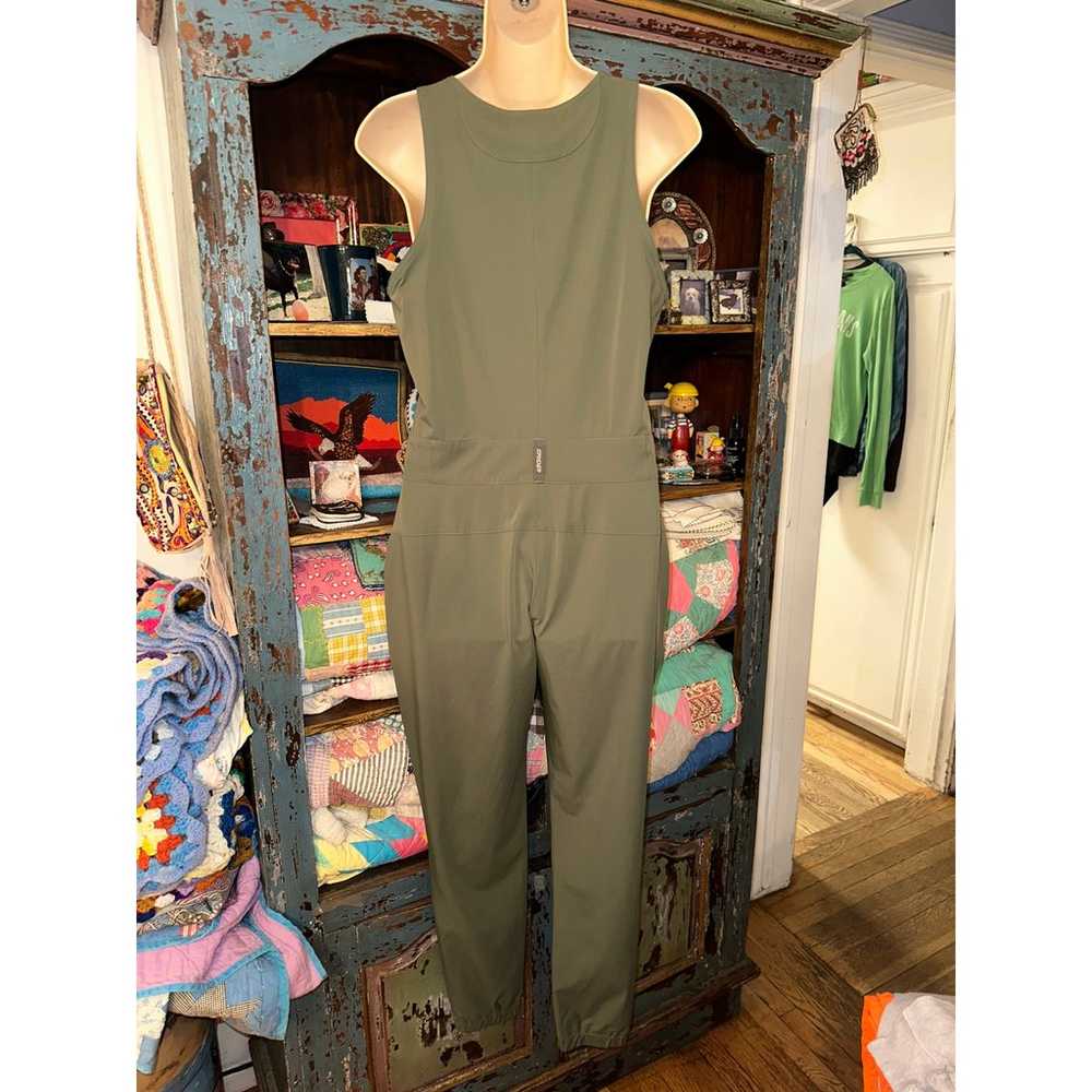 SPYDER SHIFT JUMPSUIT OLIVE THYME GREEN S - image 11