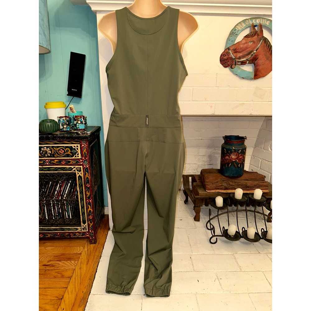 SPYDER SHIFT JUMPSUIT OLIVE THYME GREEN S - image 2