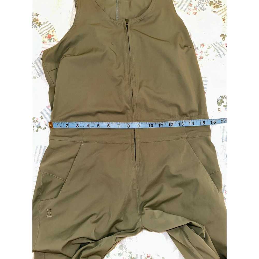 SPYDER SHIFT JUMPSUIT OLIVE THYME GREEN S - image 8