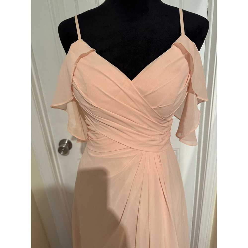 Azazie A2 Peach Prom Homecoming Formal Bridesmaid… - image 6