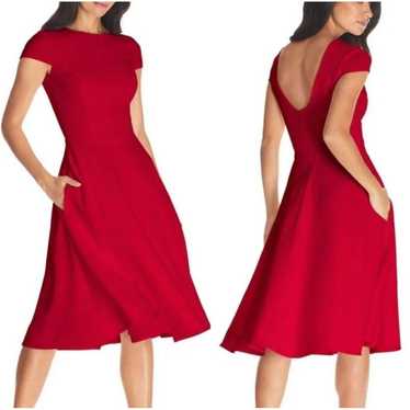 Dress The Population Livia Fit & Flare Dress Size 