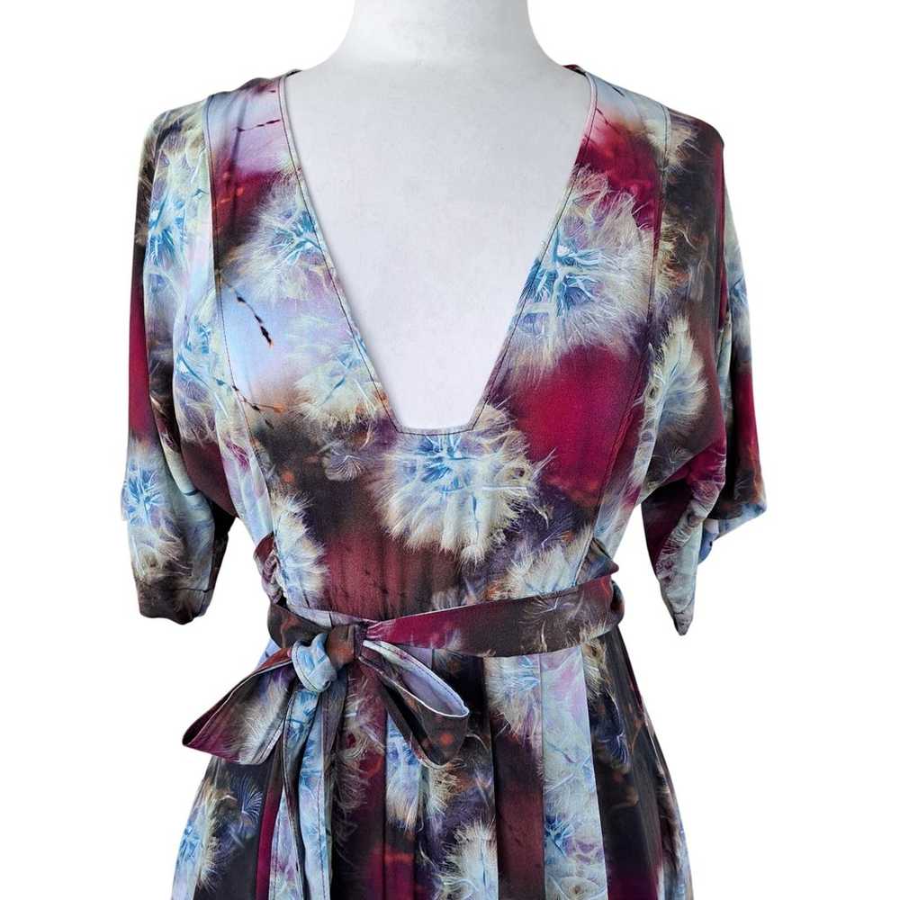 THE ODELLS Anthropologie Monrow Wrap Midi Dress M… - image 3