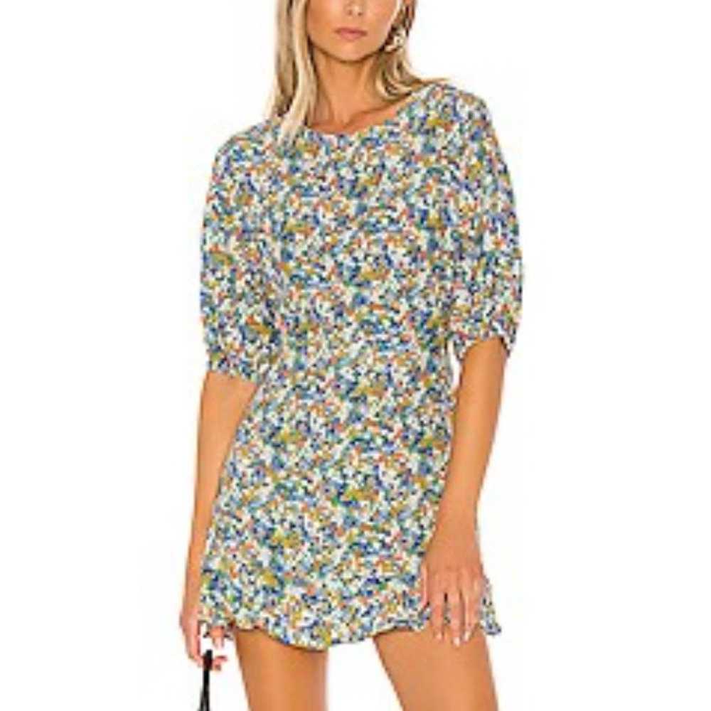 Faithfull The Brand Revolve Jeanette Mini Dress W… - image 1