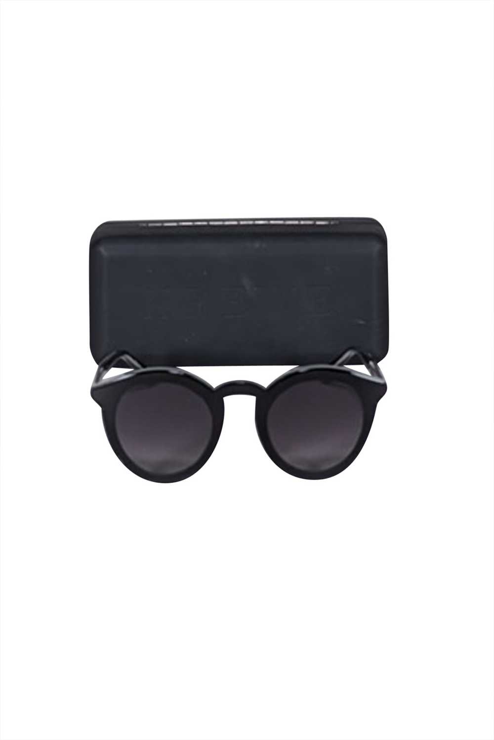 Krewe - Black Rounded "Collins" Sunglasses - image 2