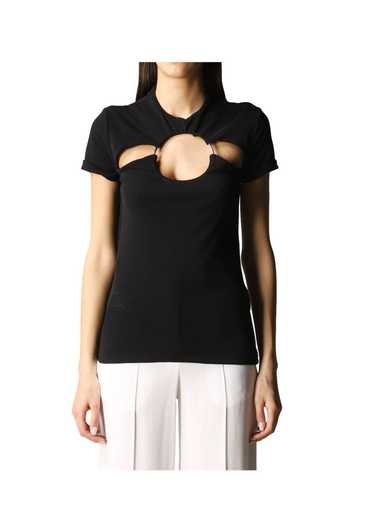 Product Details Balmain Cut Out T-shirt with Metal