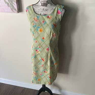 Vintage 90s Kathie Lee Collection Floral Dress - 6