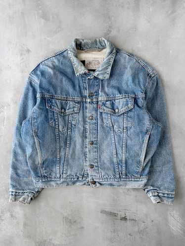 Blanket-Lined Levi's Trucker Jacket 90's - Large